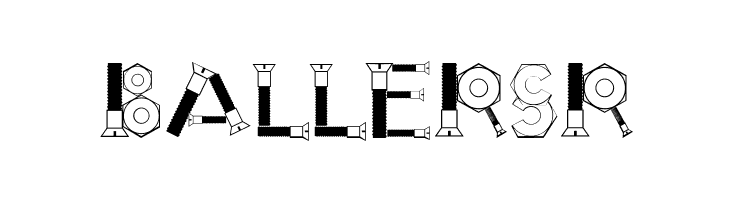 Boulons Tryout  Free Fonts Download