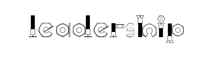 Boulons Tryout  Free Fonts Download