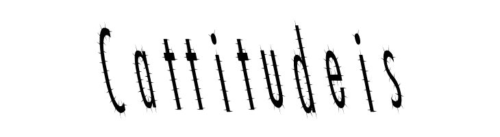 CatScratch Thin Rev Italic  Free Fonts Download