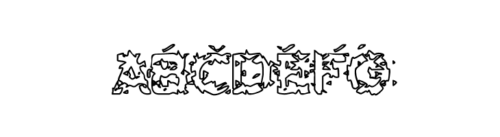 Hammeroid Hollow  Free Fonts Download