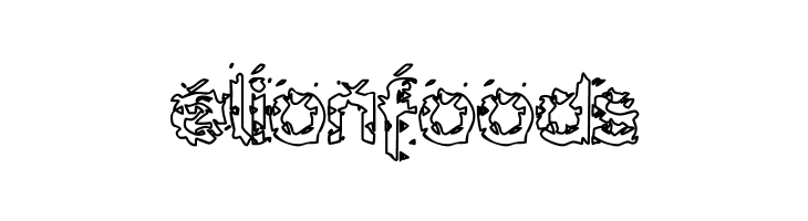 Hammeroid Hollow  Free Fonts Download