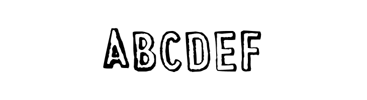 Cheapskate Outline  Free Fonts Download