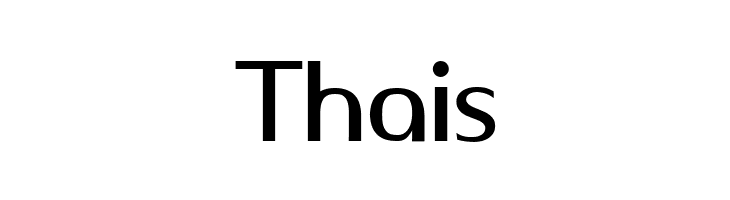 Thais Amerika Sans Font