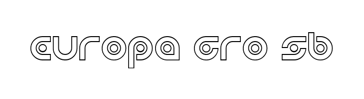 Planetary Orbiter Outline  Free Fonts Download