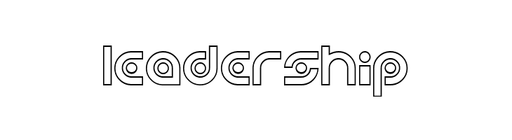 Planetary Orbiter Outline  Free Fonts Download