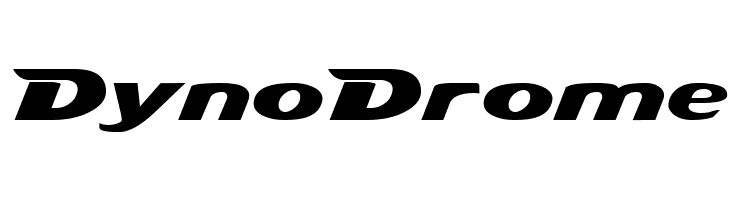 DynoDrome StingRay Font