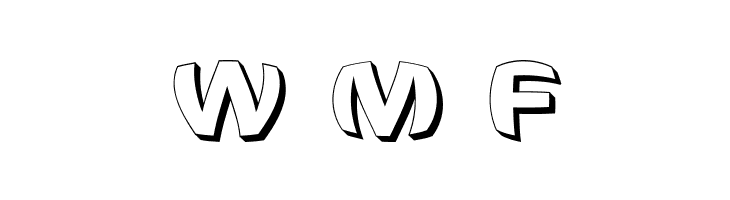 Clearblock circular - 3DFX  Free Fonts Download