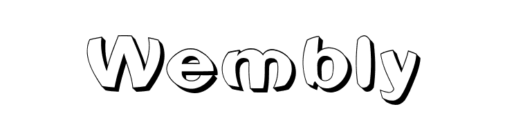 Clearblock circular - 3DFX  Free Fonts Download