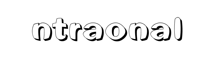 Clearblock circular - 3DFX  Free Fonts Download