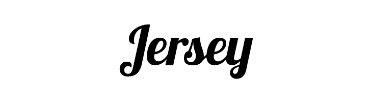 Jersey Lobster 13 Font