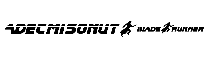 Blade Runner Movie Font 2  Free Fonts Download