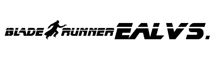 Blade Runner Movie Font 2  Free Fonts Download