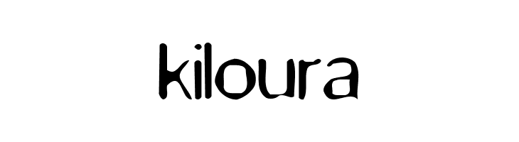 kiloura Kevin Font