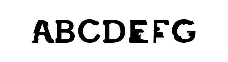 after 45'  Free Fonts Download
