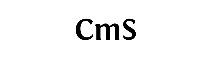 CmS Fontin Bold Font