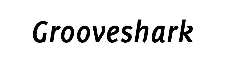 Grooveshark Delicious-BoldItalic Font