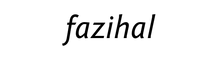 Fontin Sans CR Italic  Free Fonts Download