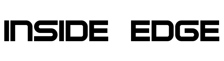 INSIDE%2BEDGE SteelWolf Medium Font