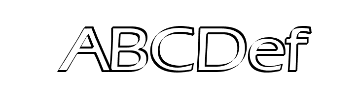 Ruffian Outline  Free Fonts Download