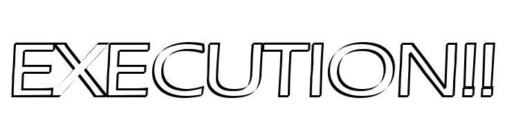Ruffian Outline  Free Fonts Download