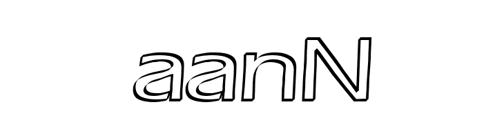 Ruffian Outline  Free Fonts Download