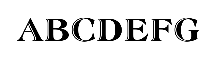 Atlantic Inline-Normal  Free Fonts Download