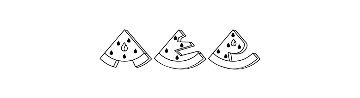 Accent Watermelon  Free Fonts Download