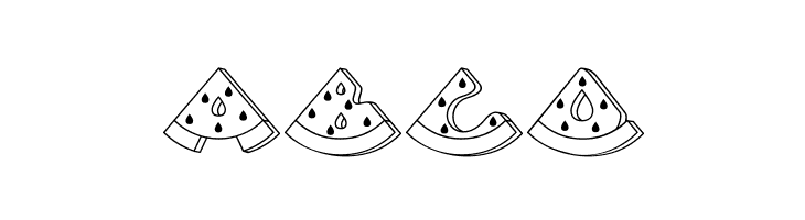 Accent Watermelon  Free Fonts Download