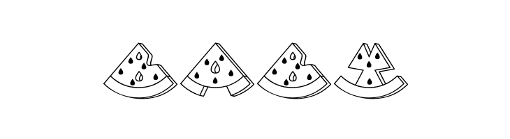 Accent Watermelon  Free Fonts Download