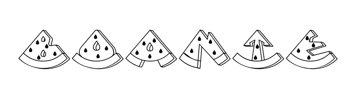 Accent Watermelon  Free Fonts Download