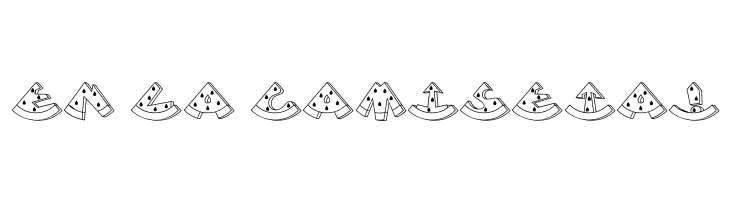 Accent Watermelon  Free Fonts Download