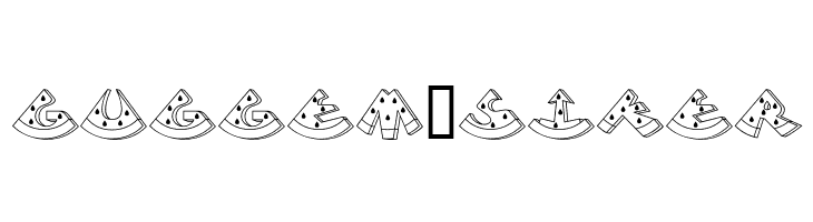 Accent Watermelon  Free Fonts Download