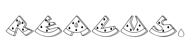 Accent Watermelon  Free Fonts Download