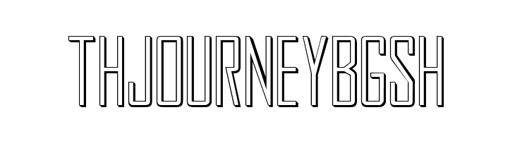 HollowGothic Caps Medium  Free Fonts Download