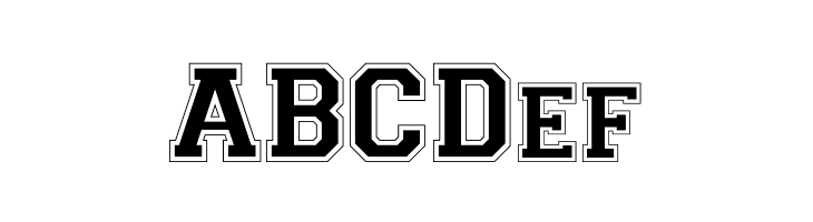 Collegiate-Normal  Free Fonts Download