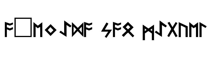 Runic Regular  Free Fonts Download