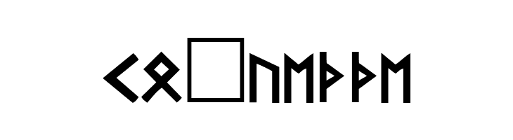Runic Regular  Free Fonts Download