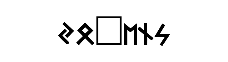 Runic Regular  Free Fonts Download