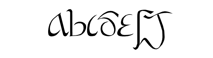 Bastarda  Free Fonts Download