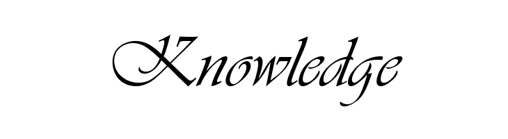 Knowledge VivaldiD Font