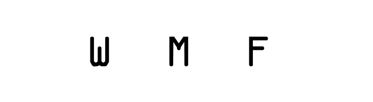 Microscan A  Free Fonts Download