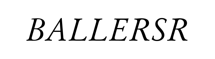 Baramond Italic  Free Fonts Download