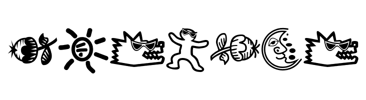 PopticsThreeExtras  Free Fonts Download