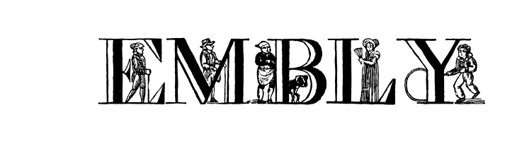 a picture alphabet  Free Fonts Download