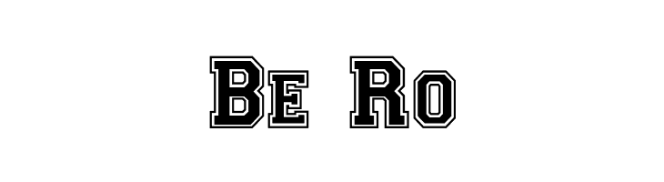 CollegiateHeavyOutline Medium  Free Fonts Download