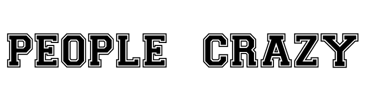 CollegiateHeavyOutline Medium  Free Fonts Download