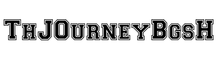 CollegiateHeavyOutline Medium  Free Fonts Download