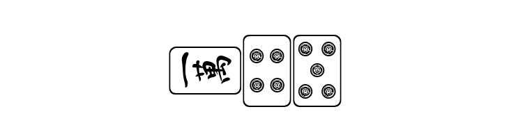 Mahjong  Free Fonts Download
