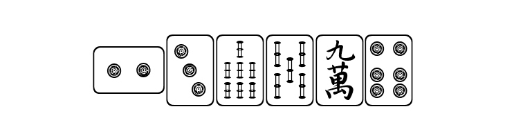 Mahjong  Free Fonts Download