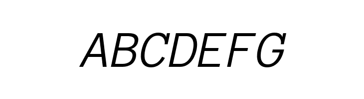 Anonymous Pro Italic  Free Fonts Download